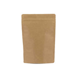 Load image into Gallery viewer, Kraft Paper Stand Up Pouch with Resealable Zip &amp; Tear Notch