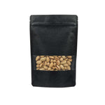 Load image into Gallery viewer, Matte Kraft Paper Stand Up Pouch w/ Rectangular &amp; Frosted Window