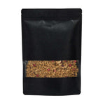 Load image into Gallery viewer, Matte Kraft Paper Stand Up Pouch w/ Rectangular &amp; Frosted Window