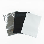 Load image into Gallery viewer, Metallic Black, Silver &amp; White Stand Up Pouches 1KG With Zip &amp; Tear Notch - Titan Packaging

